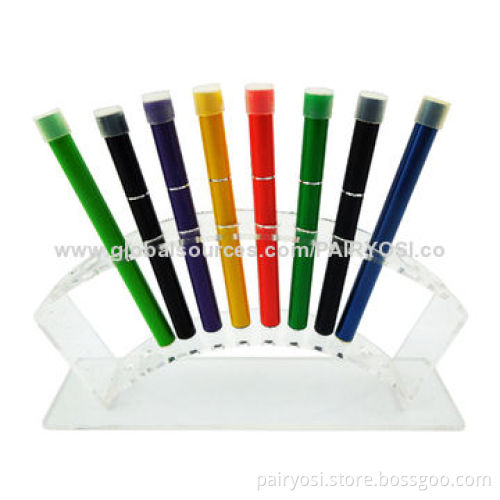 E Cig Suppliers, Tube Packing with Display Box, 500-puff, Various Colors Available